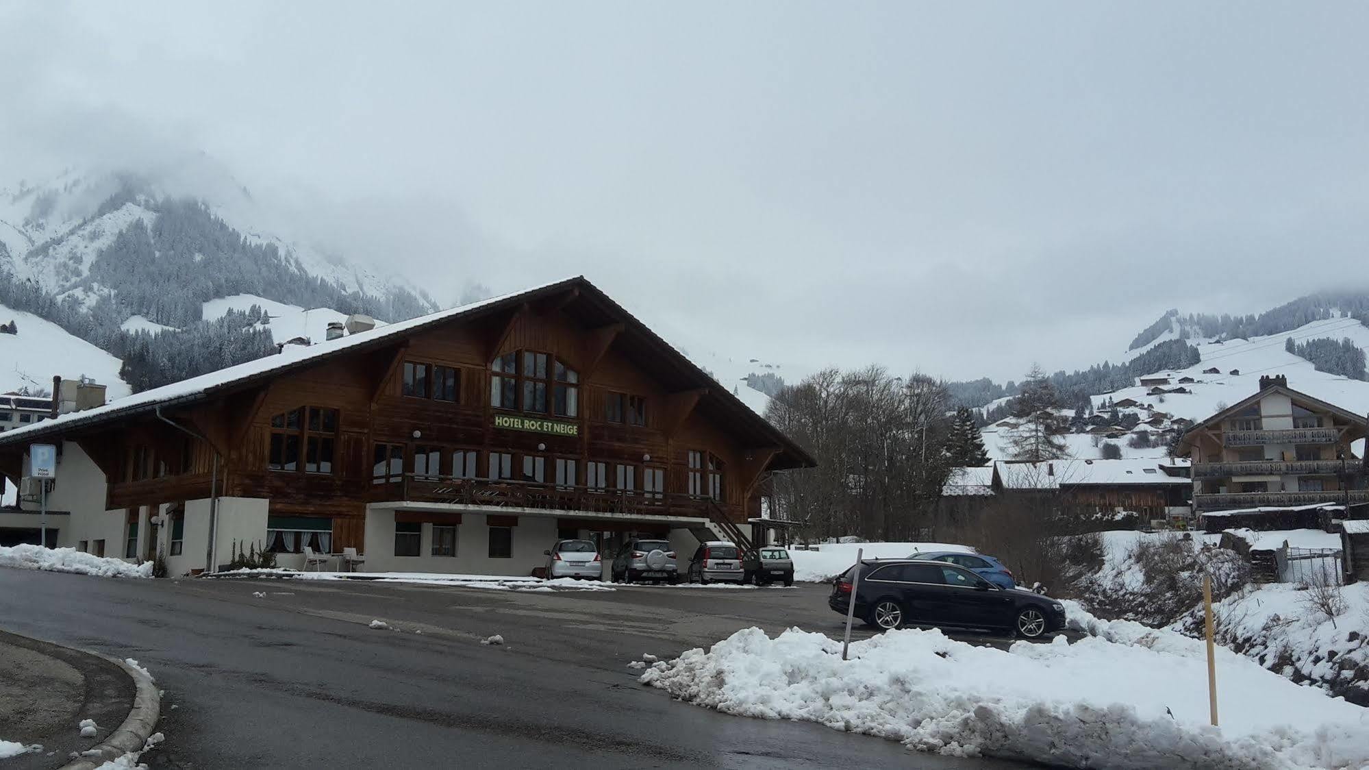 Hotel Roc Et Neige Chateau-d'Oex Dış mekan fotoğraf